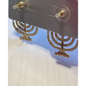 NWT Sugarfix “Lights On” Menorah Post Earrings
Nickel free